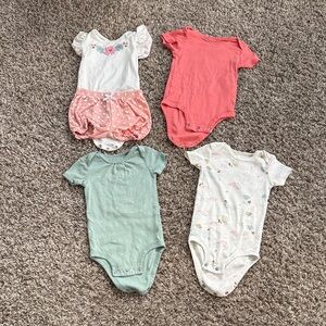 Assorted Colorful Kids One Pieces Set
